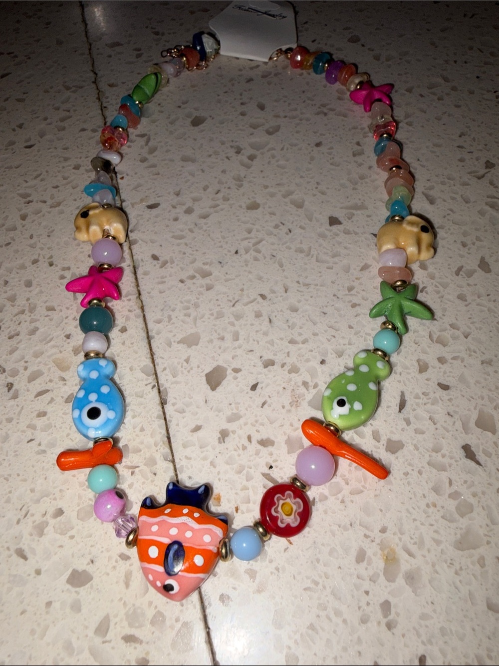 Beautiful Beaded Neckless New